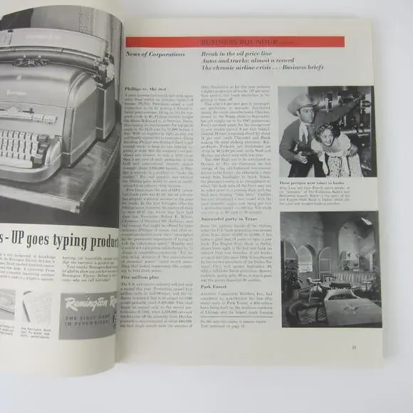 Vintage FORTUNE Magazine November 1948 Oldsmobile, Packard, Lincoln, Zippo Ads - Picture 4 of 16